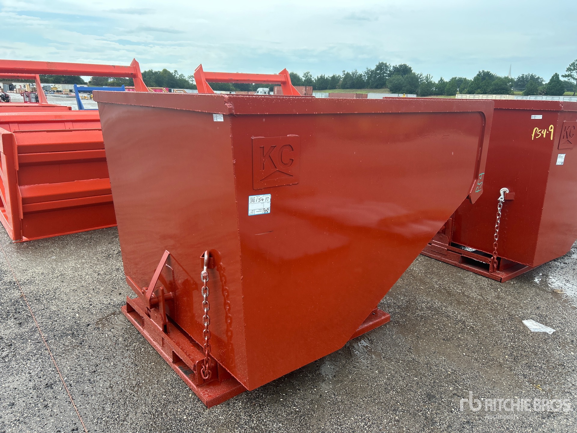 2025 Kit Containers SDH3YLD Selbstentleerender Trichter