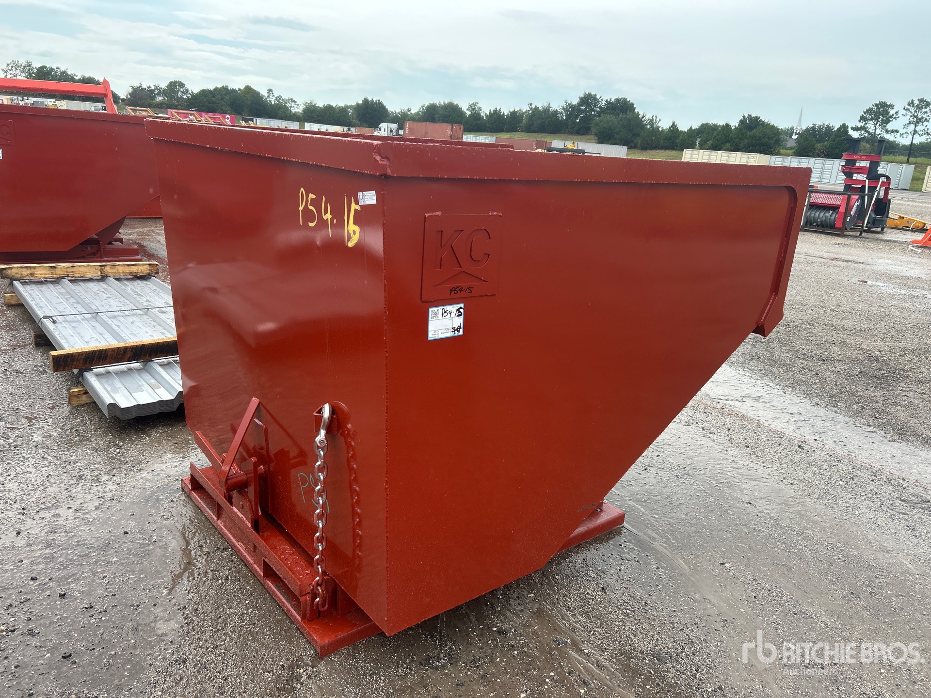 2025 Kit Containers SDH3YLD Selbstentleerender Trichter