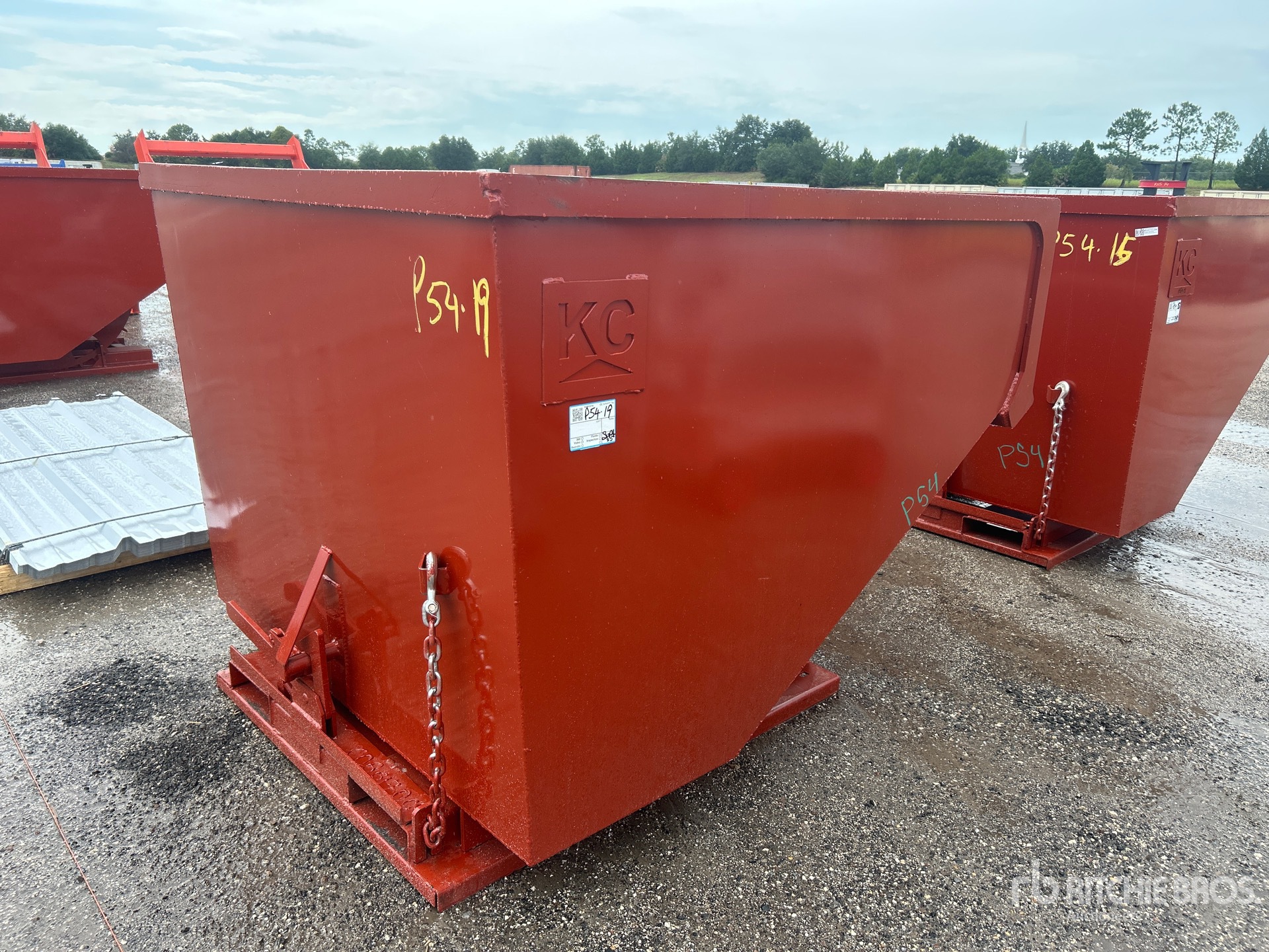 2025 Kit Containers SDH3YLD Selbstentleerender Trichter