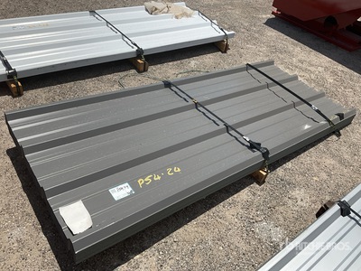 Quantity of (100) 2025 Kit Containers Steel R Panel (Unused)