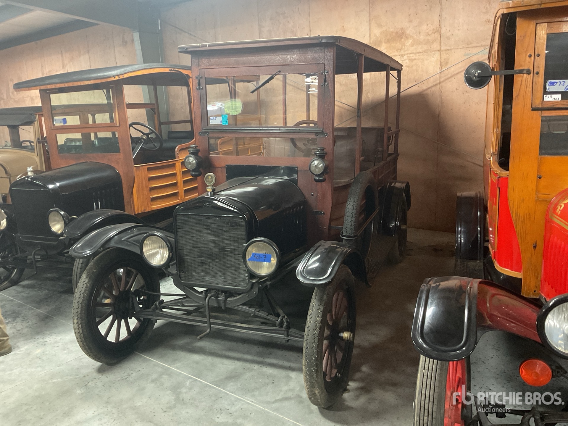 1917 Ford Model T Depot Hack Auto d'epoca