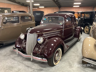 1936 Ford 68 Deluxe 5-window Coupe Voiture ancienne