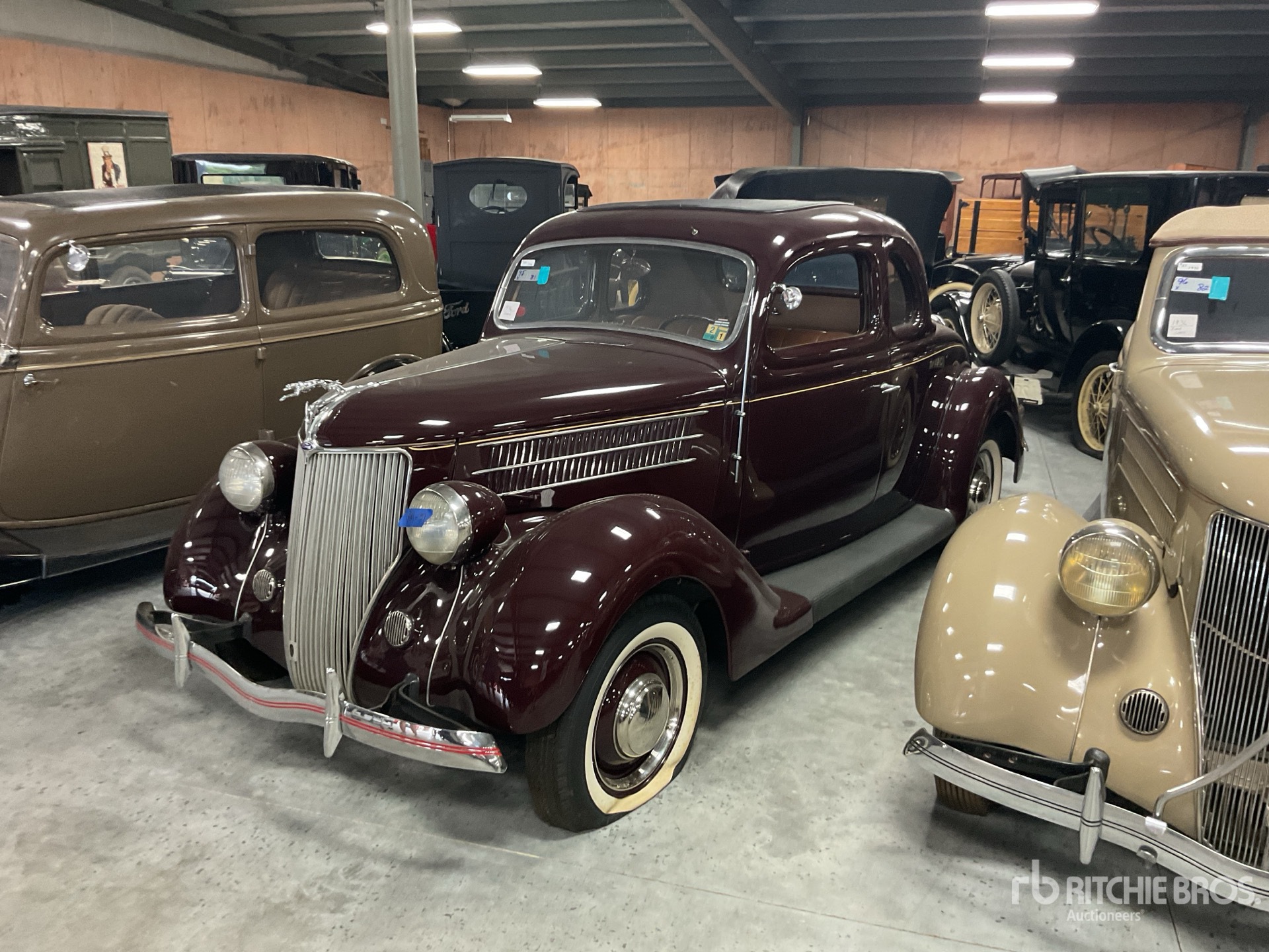 1936 Ford 68 Deluxe 5-window Coupe Classic Car