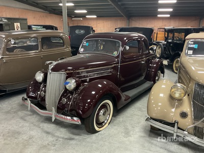 1936 Ford 68 Deluxe 5-window Coupe Classic Car