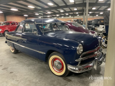 1949 Ford Custom V-8 2-door Club Classic Car