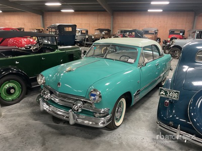 1951 Ford Custom Deluxe V-8 2-door Classic Car