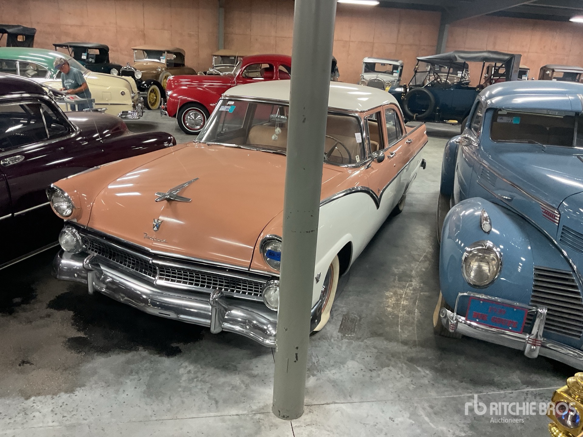 1955 Ford Fairlane 4-door Town Sedan Classic Car