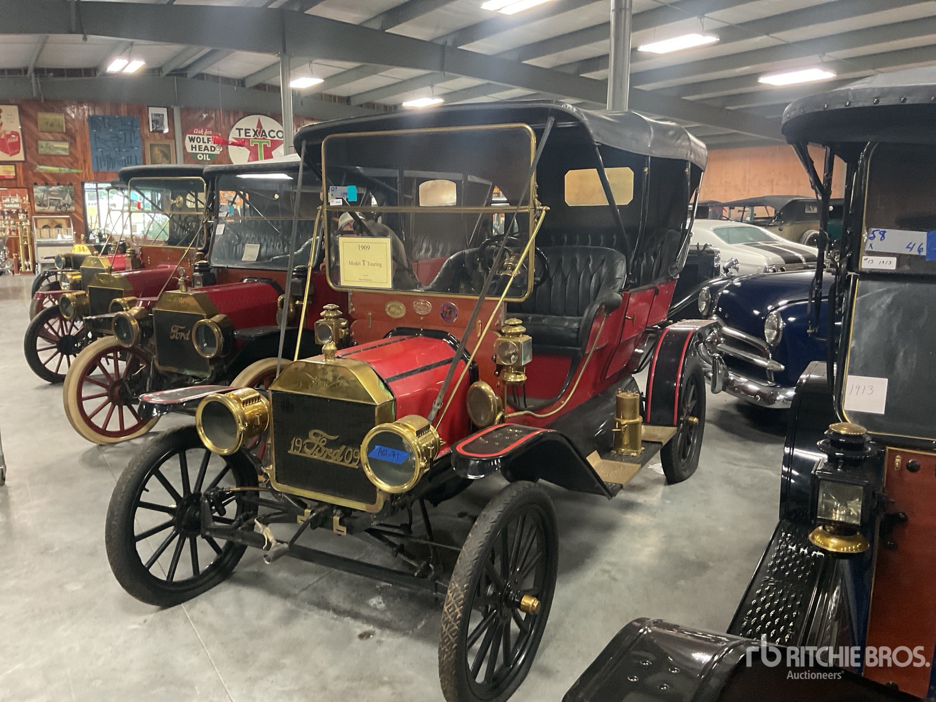 1909 Ford Model T Touring Auto d'epoca