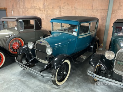 1928 Ford Model A 2-door Sedan Classic Car