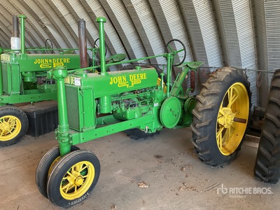 1936 John Deere B Antique Tractor