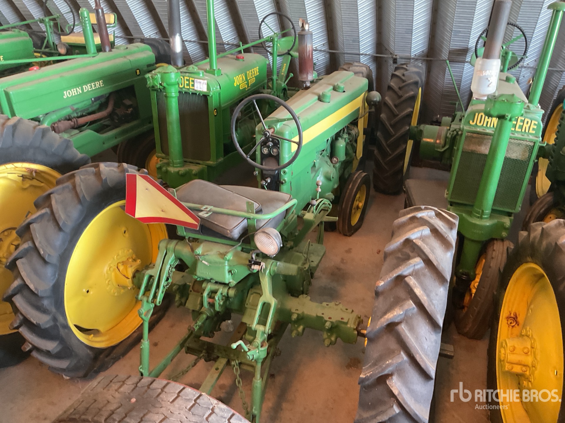 1957 John Deere 420-T Antique Tractor