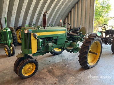 1957 John Deere 420-T Antique Tractor