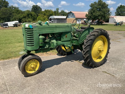 1950 John Deere M-T Antique Tractor