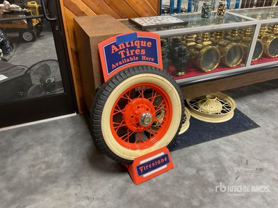 19 in Tire & Wheel Display