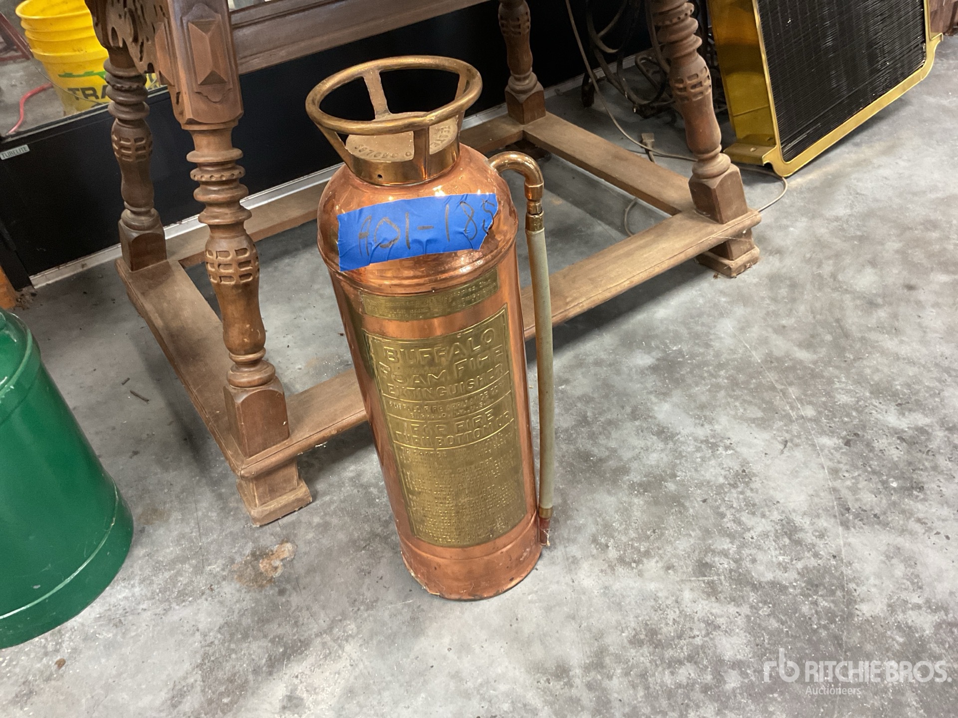 Buffalo 5 Gal Brass Fire Extinguisher