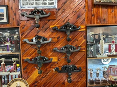 Quantity of (6) Holley 1930s Carburetors & intakes Antiques