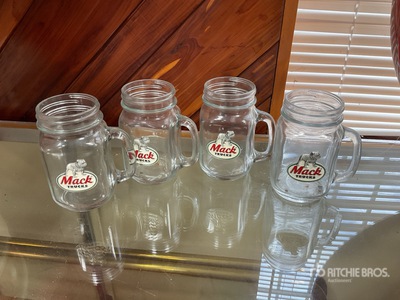 Quantity of (4) Mack Truck Mug
