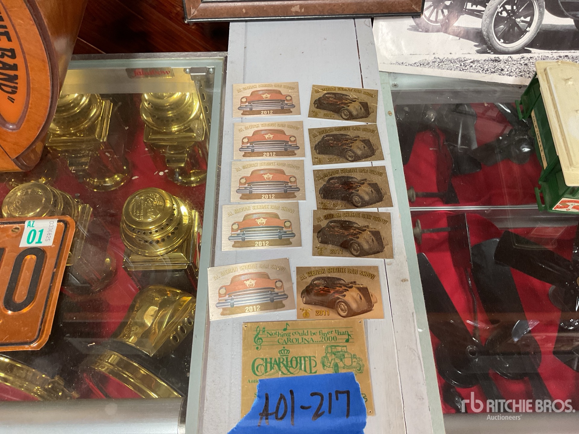 Quantity of (11) Car Show Dash Plaques