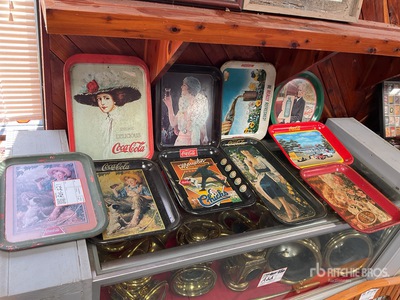 Quantity of (10) Coca-Cola Trays