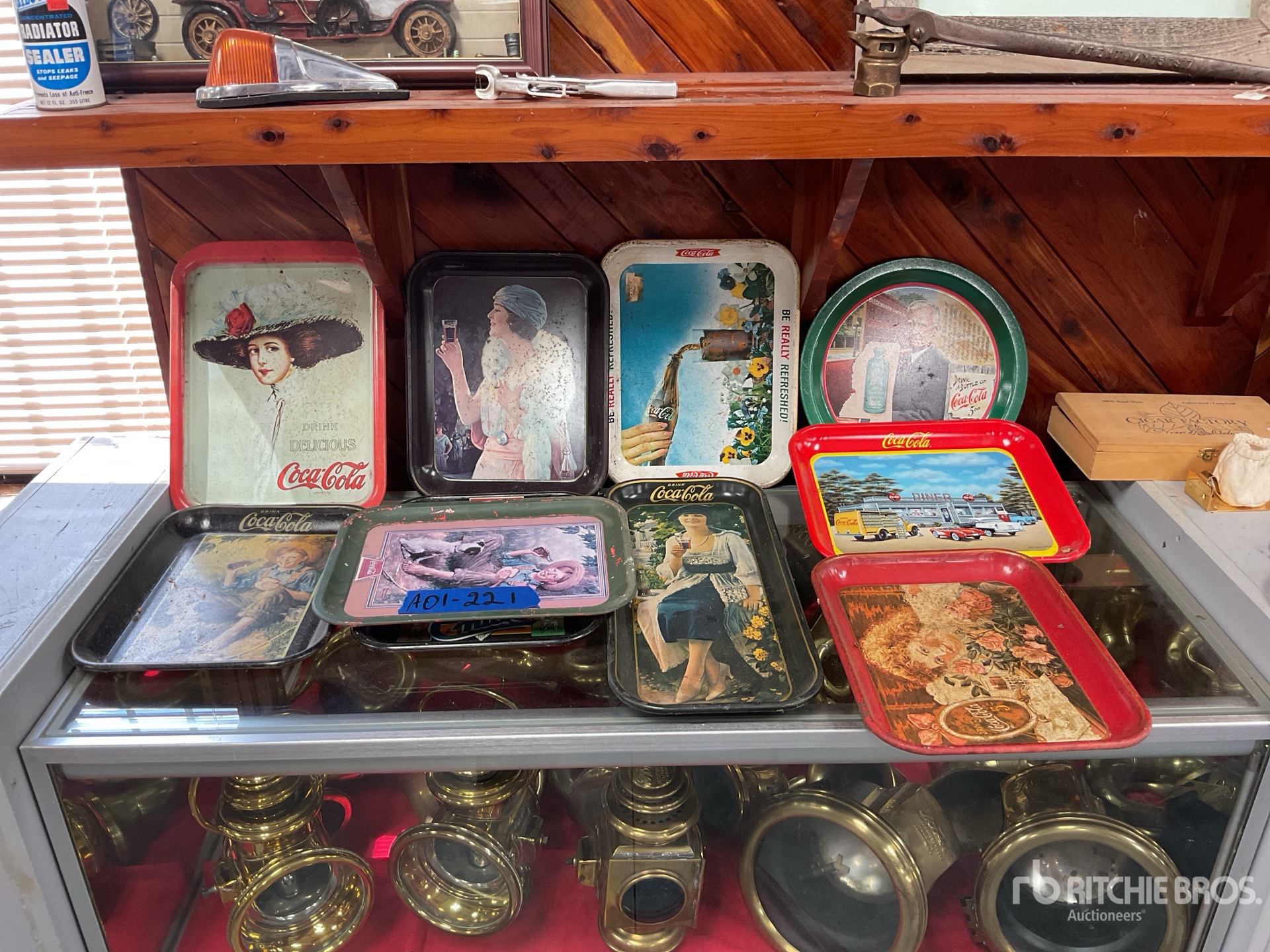 Quantity of (10) Coca-Cola Trays