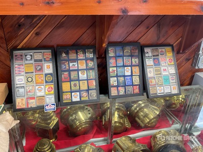 Quantity of (4) Match Book Collection Antiques