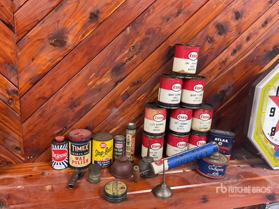 Quantity of (23) Oil & Grease Can Antiques