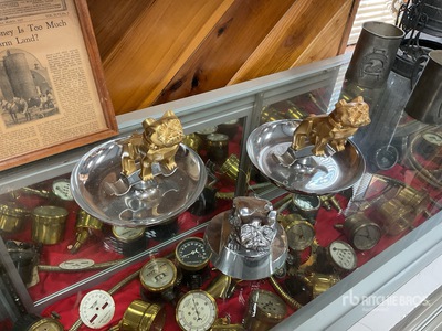 Quantity of (3) Mack Truck Ash Tray/Paper Weight Antiques