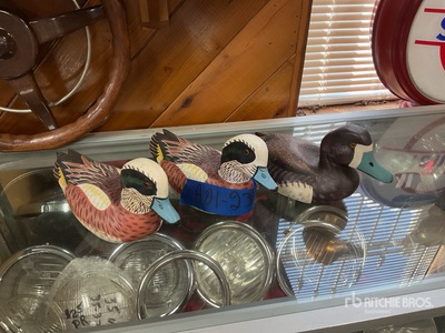Quantity of (3) Wood Duck Decoy Antiques