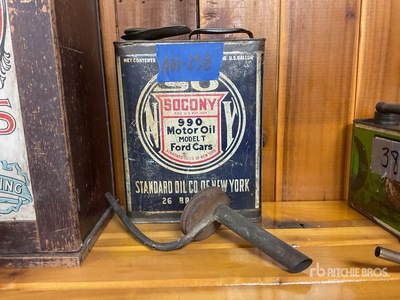 Socony Oil Can