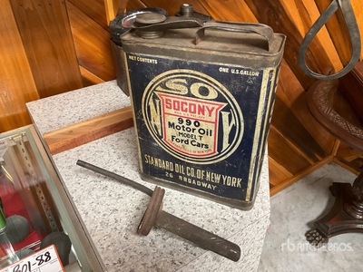Socony Oil Can