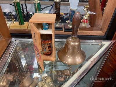 Brass Bell w/ outhouse