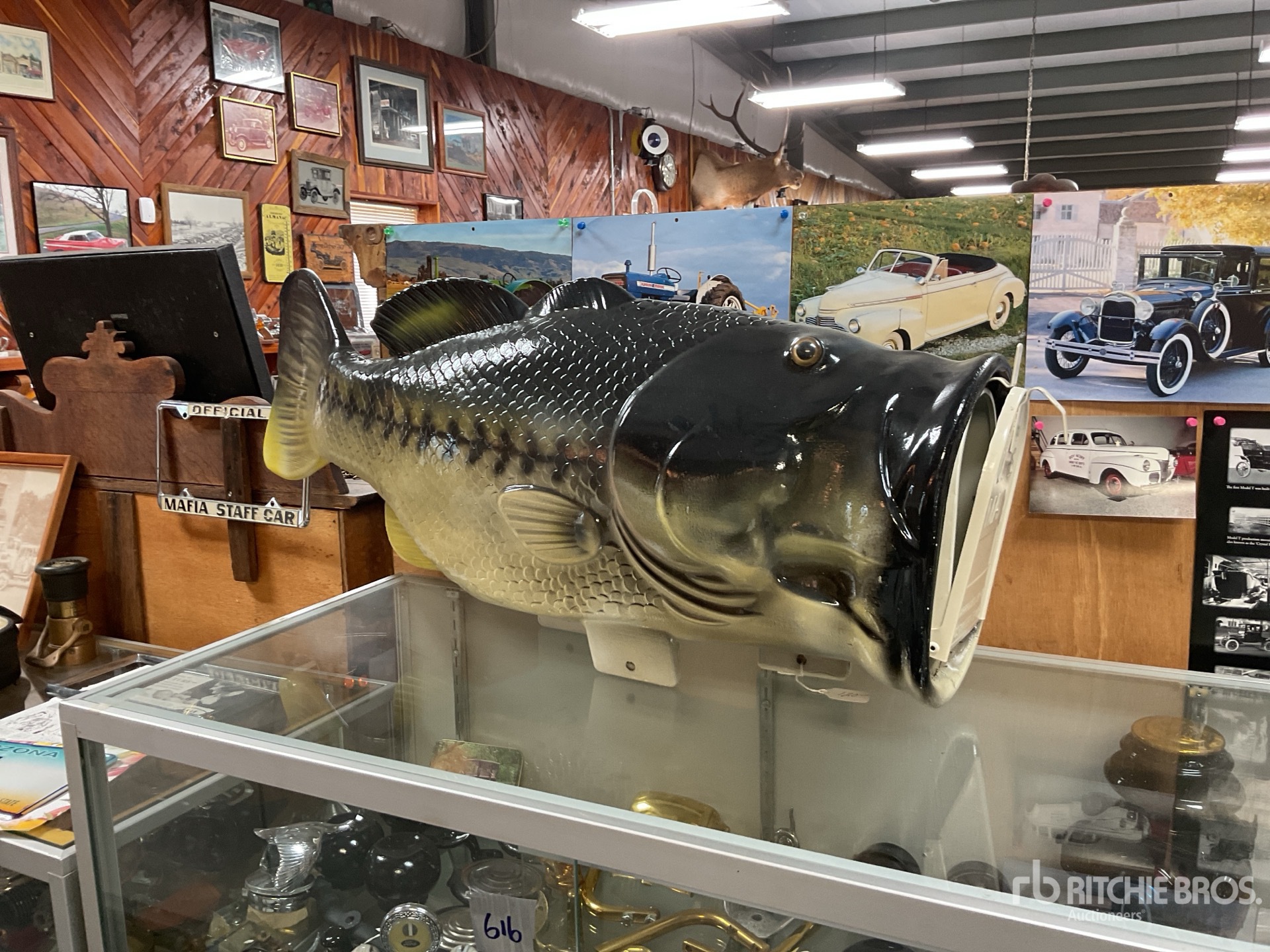 Large Mouth Bass Mail Box
