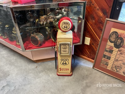 Route 66 Replica Gas Pump 1/4 Scale Antiques