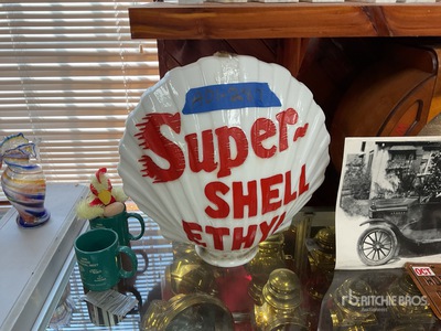 Super Shell Gas Globe Antiques