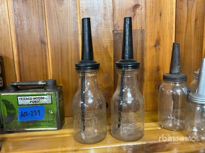 Quantity of (2) Brookins Oiler w/ Spout Antiques