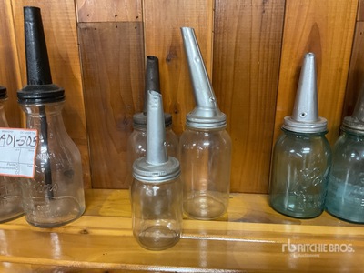Kerr Mason Jar w/ Spout Antiques