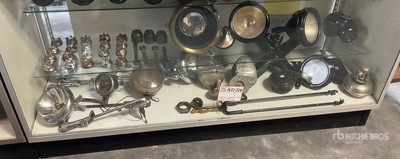 Quantity of Ford 540 Round Lens Lamp, radiator caps and misc parts