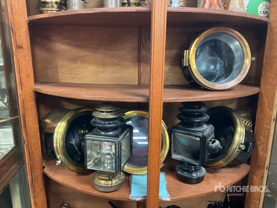 Quantity of (4) Ford 100 headlights Antiques