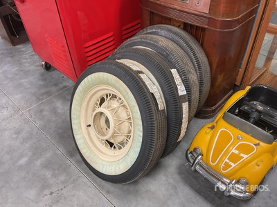Quantity of (4) Kelsey Hayes Restored Wheels