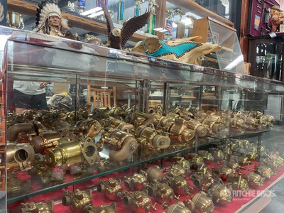 Quantity of Kingston, Holly Stromberg Carburetor Display Antiques