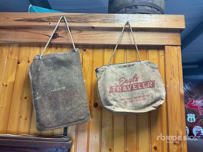 Quantity of (2) Eagle Camel Bag Antiques