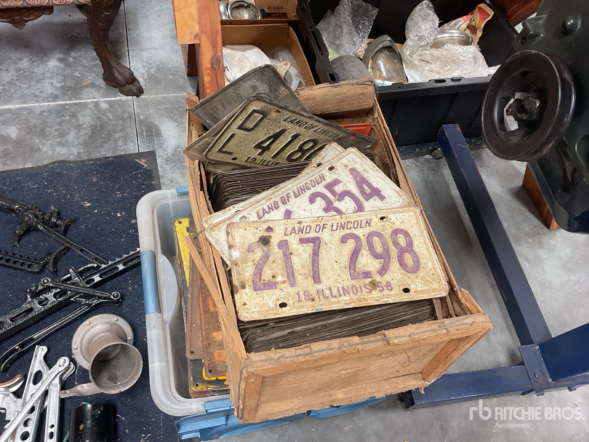 2 Boxes License Plates
