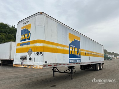 1996 Trailmobile 48 ft x 102 in T/A Van Trailer