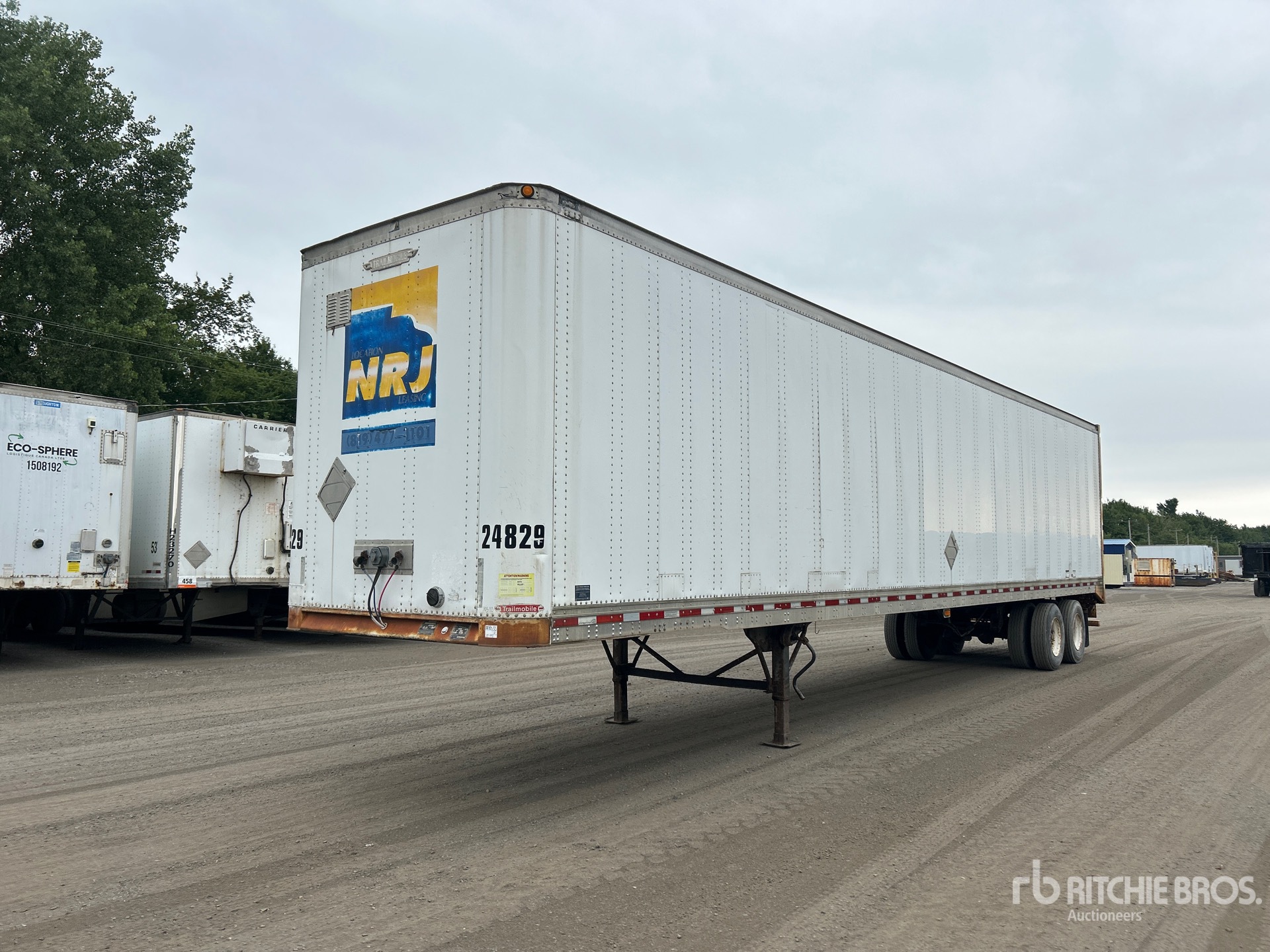 1995 Trailmobile 48 ft T/A Van Trailer