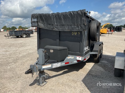Trailer Pro 12 ft T/A Dump Utility Trailer