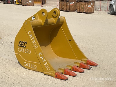 SEC 1160 mm Digging Excavator Bucket - Fits CAT 320 (Unused)