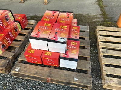 Quantity of (12) Boxes of 2025 BYT JKSTND02 2 ton Jack Stand (Unused)