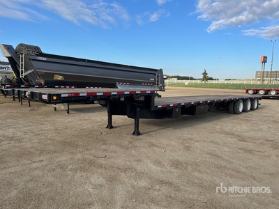 2007 Manac 53 ft Tri/A Plateforme Surbaissée