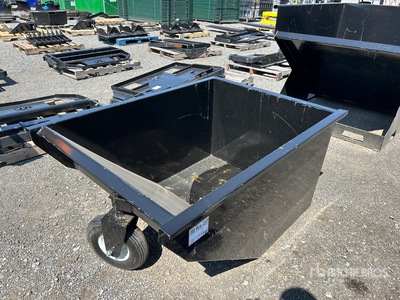 Kit Containers  54 in Skid Steer Dump Hopper