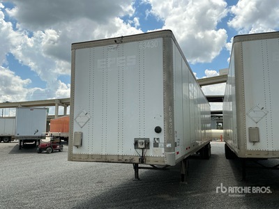 2014 Wabash DVCVHPC 53 ft x 102 in T/A Van Trailer